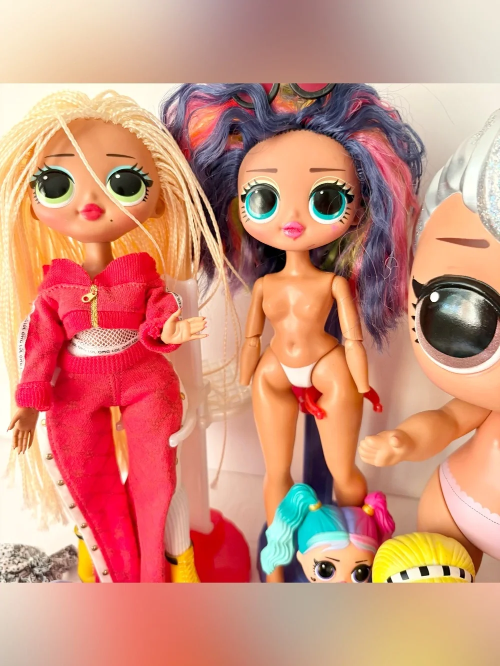 LOL Surprise OMG Dolls Accessories Lot